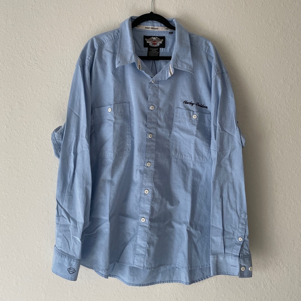 NWOT Harley Davidson button down